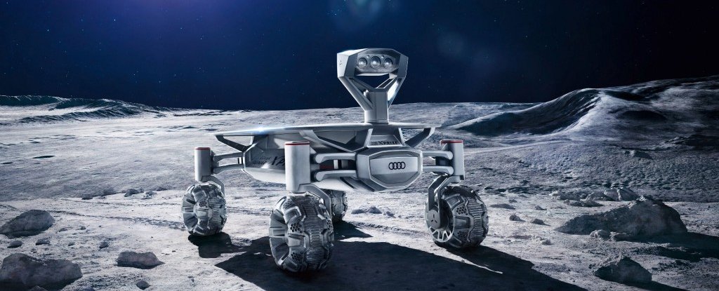 روبات آئودی به ماه می‌رود!